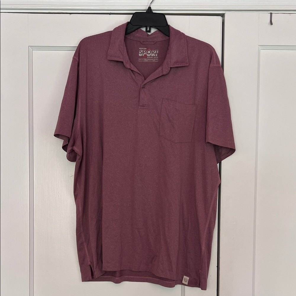 Marine Layer Weekend Sport Polo